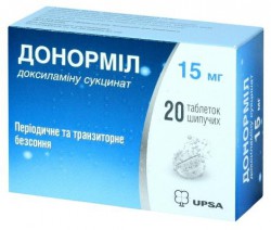 Донормил табл. шип. 15 мг 20 шт.