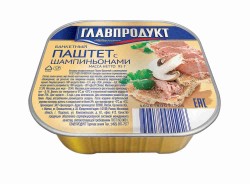 Паштет, Главпродукт 95 г Банкетный с шампиньонами