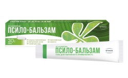Псило-бальзам гель д/наружн. прим. 1% 20 г 1 шт.
