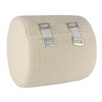 Бинт эластичный компрессионный, р. 1.5мх10см Интекс Про высокой растяжимости с индикатором натяжения и фиксаторами