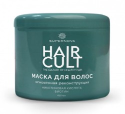 Маска для волос Supernova Хэа культ мгновенная реконструкция 450 мл