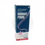 Момат Рино, спрей назальный дозированный 50 мкг/доза 60 доз 1 шт флакон с дозатором