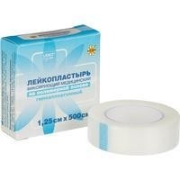 Лейкопластырь фиксирующий Leiko на прозрачной полимерной основе р. 1.25смх500см 1 шт.